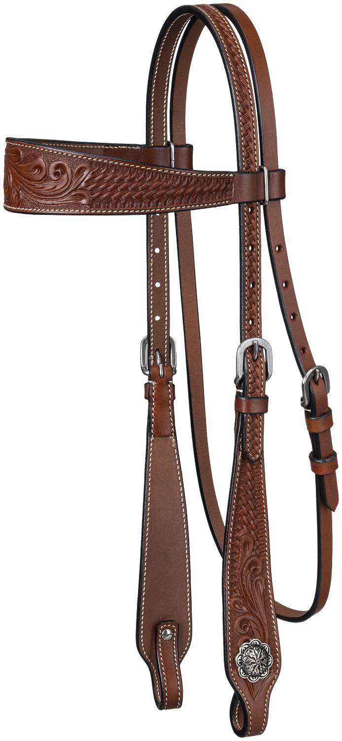 Tough-1 Big Bend Browband Headstall