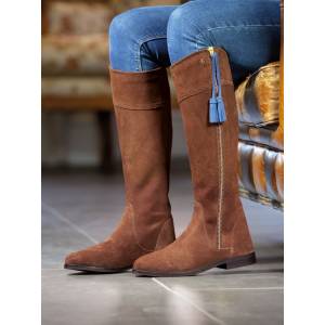 Shires Ladies Moretta Florenza Tall Suede Boots
