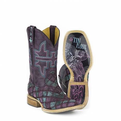 Tin Haul Ladies Boots - Chevron