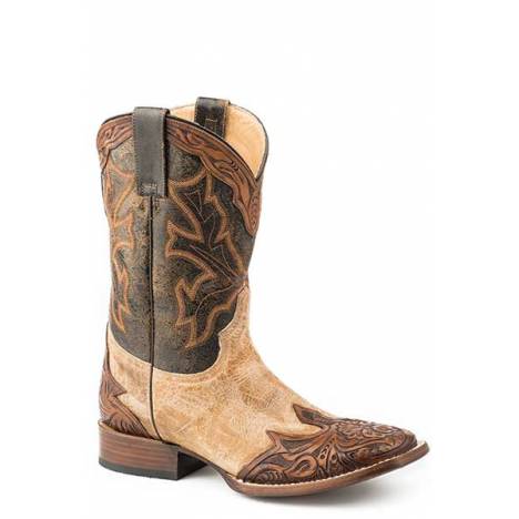 Stetson Mens Julian Square Toe Boots