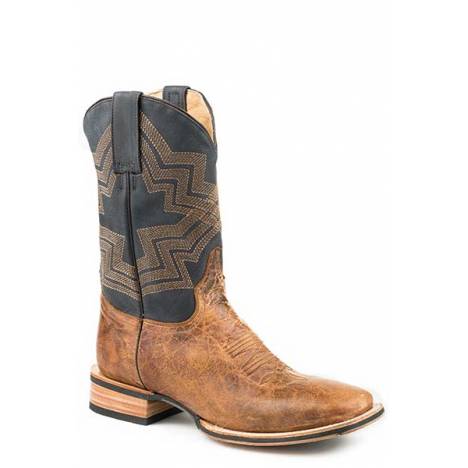 Stetson Mens Goddard Square Toe Boots