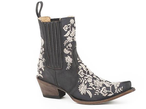 Stetson Ladies Cordelia Snip Toe Cowboy Boots