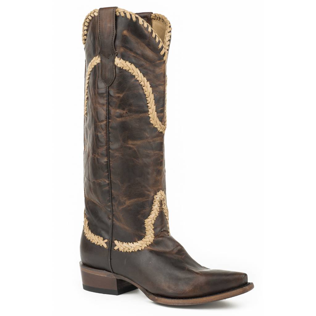 Stetson Ladies Brit Leather Handcrafted Boots