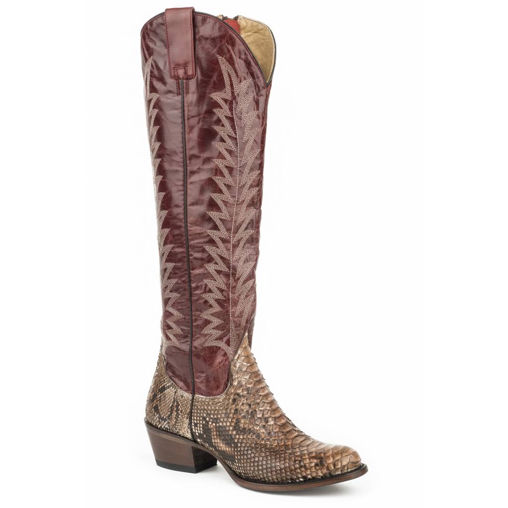 Stetson Ladies Ruby Tall Round Toe Fashion Boots