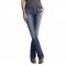 Ariat Ladies R.E.A.L Mid Rise Stretch Entwined Boot Cut Jeans