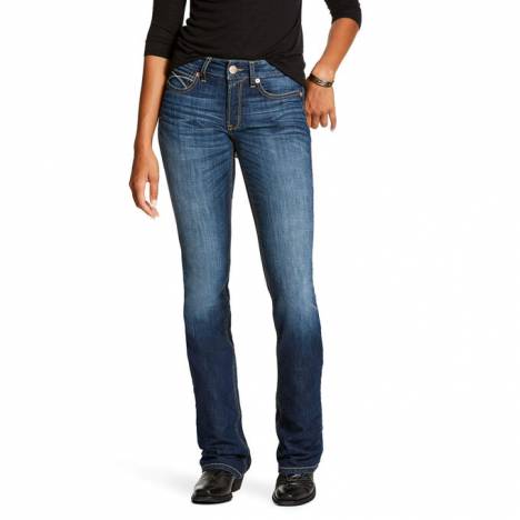 Ariat Ladies R.E.A.L Perfect Rise Stretch Rosa Boot Cut Jeans