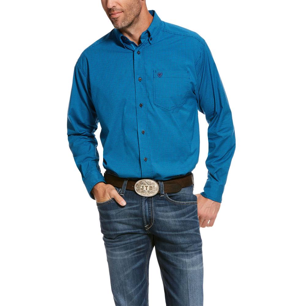 Ariat Mens Pro Series Stetson Stretch Classic Fit Long Sleeve