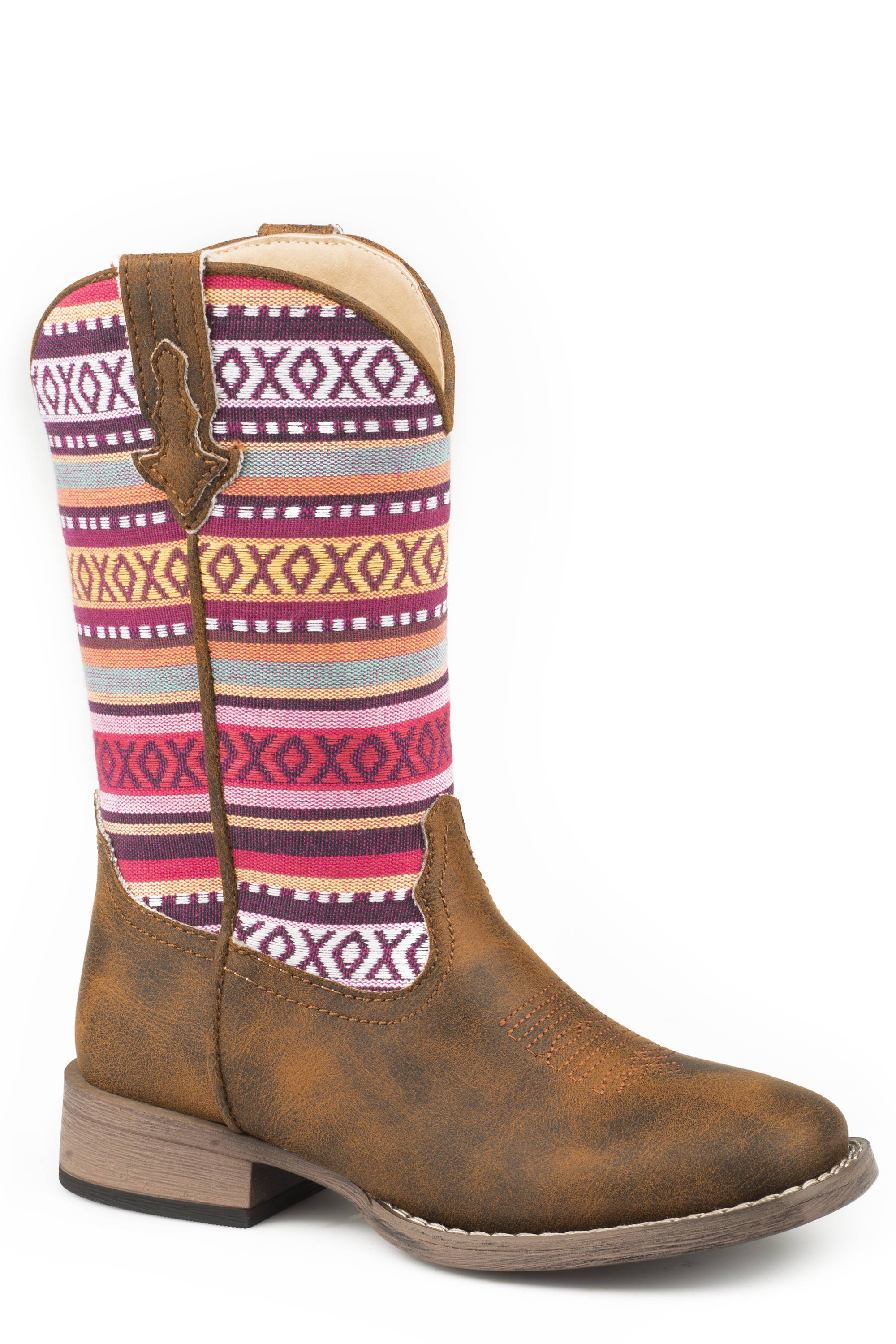 4-134497 Roper Kids Hugs & Kisses Square Toe Boots sku 4-134497