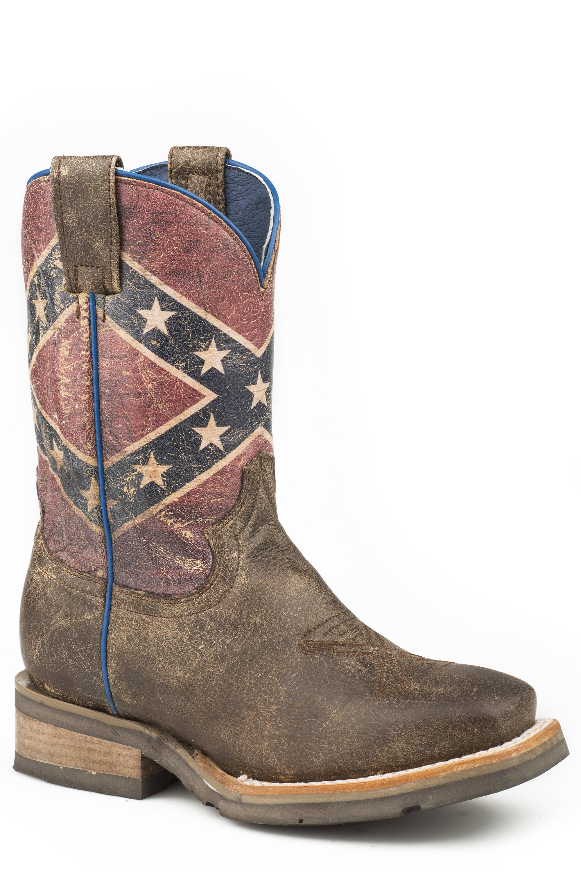 Roper American Camo Western Boots-Kids