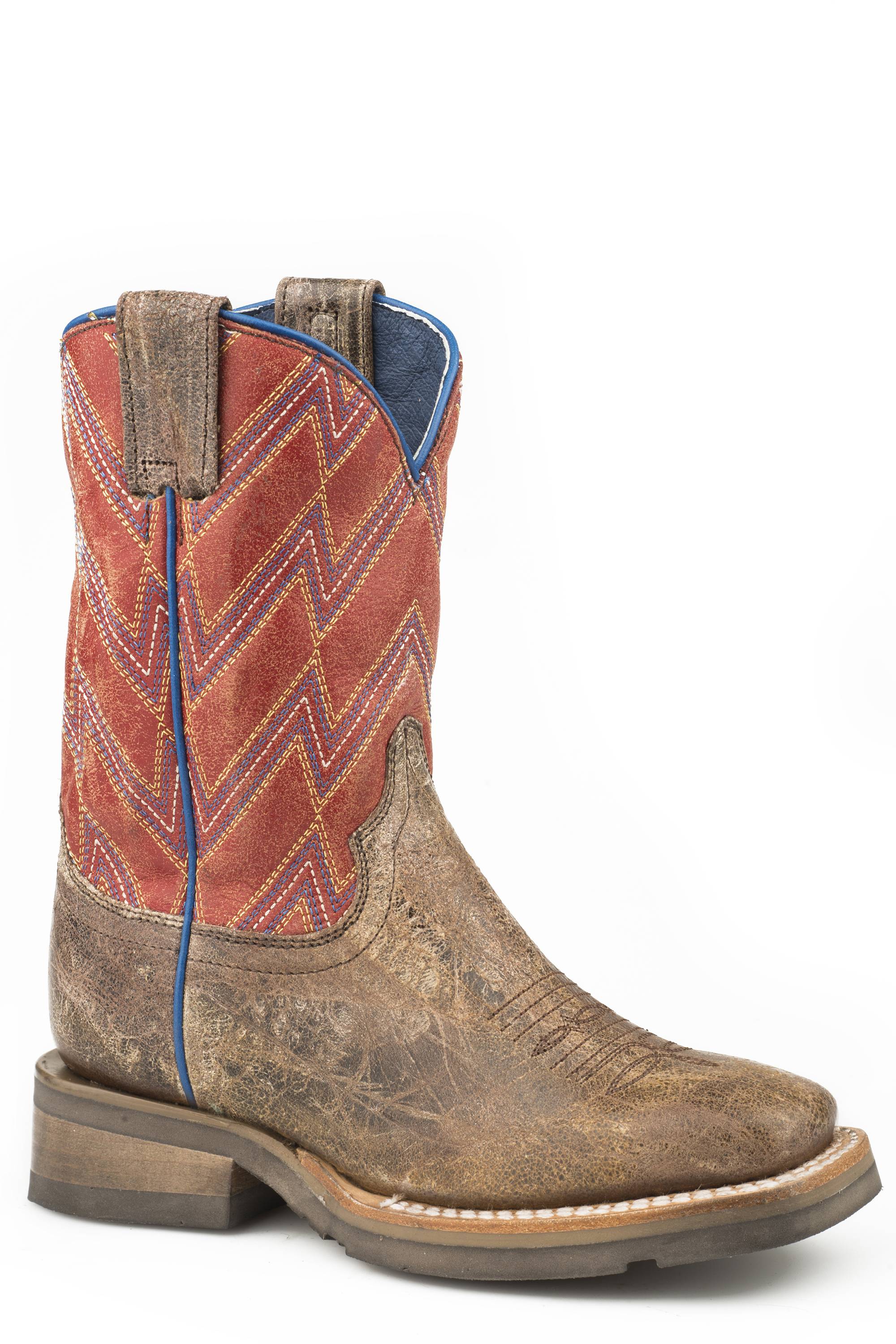 Roper American Camo Western Boots-Kids