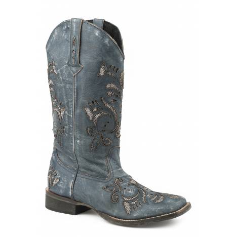 Roper Belle Square Toe Western Boot- Ladies