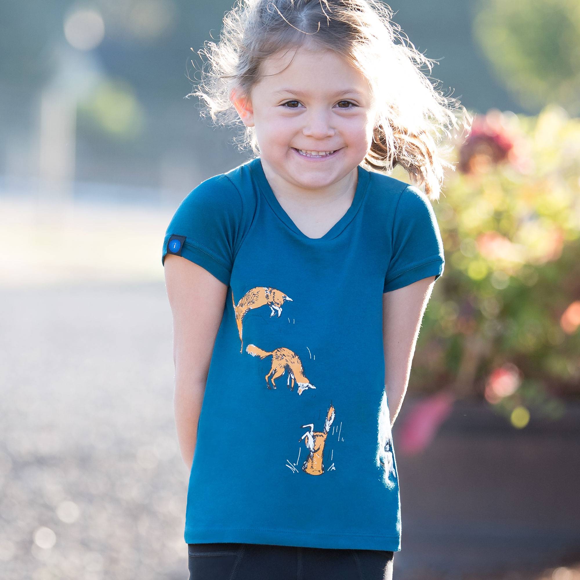 Irideon Kids Fox Games Tee