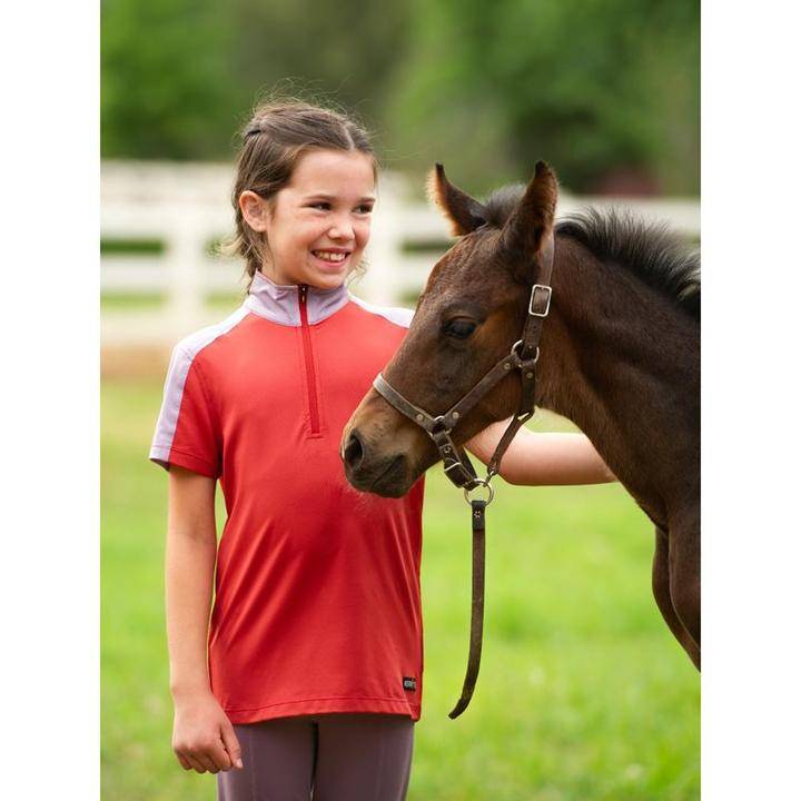 4-176545 Kerrits Kids Ice Fil Lite Short Sleeve 2 Tone Ridi sku 4-176545