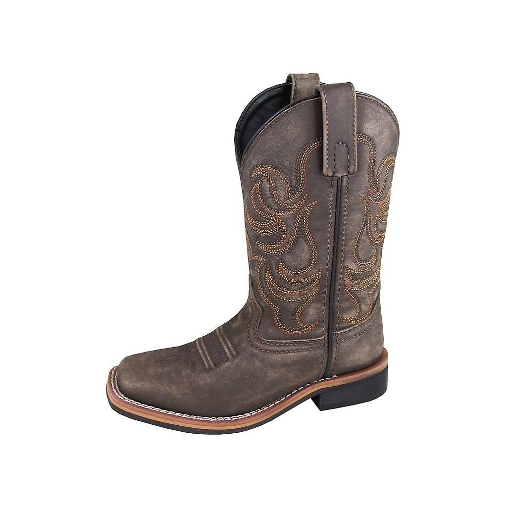 Smoky Mountain Youth Leroy Leather Western Boots