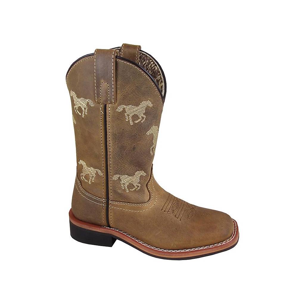 Smoky Mountain Youth Rancher Leather Western Boots