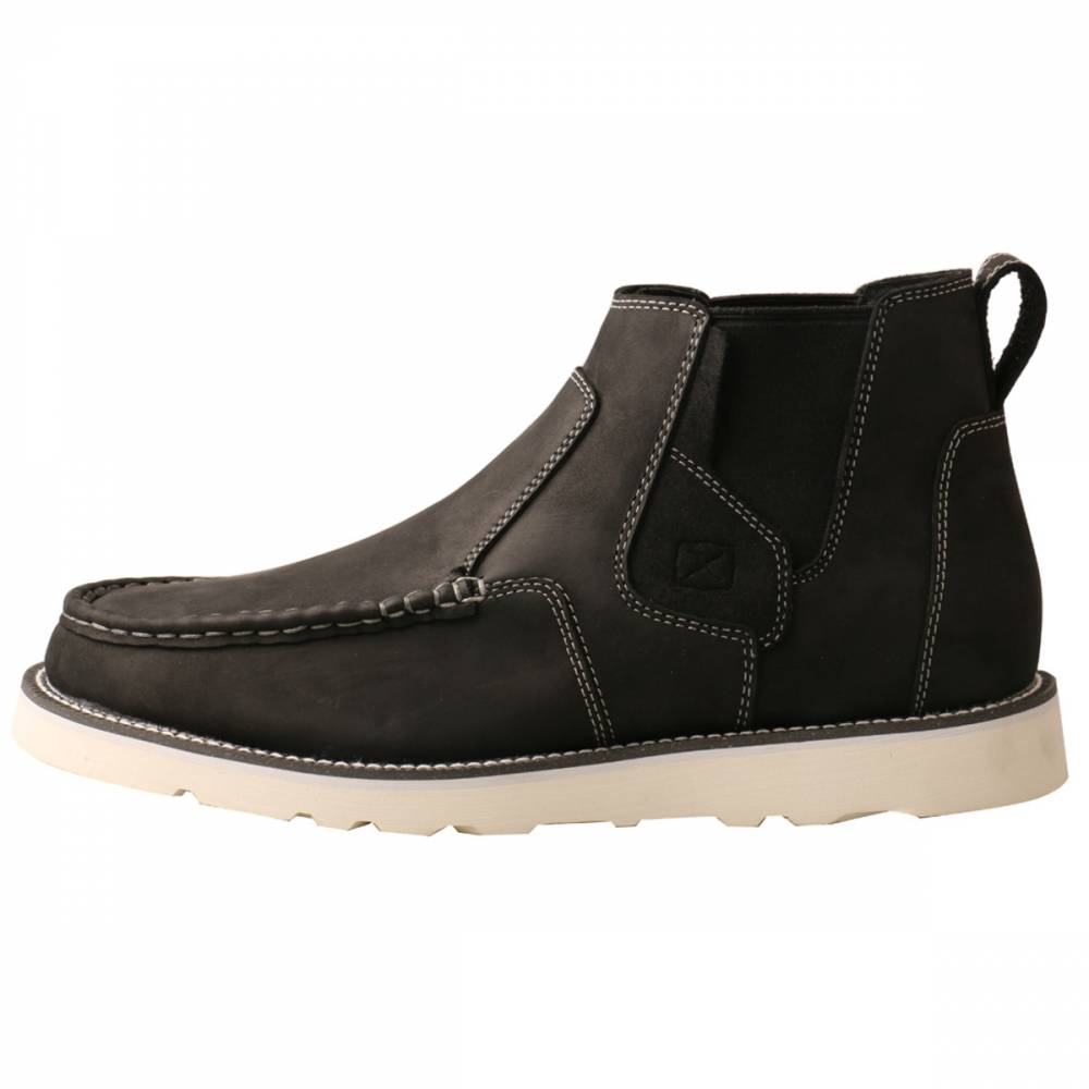 color sole chelsea boots