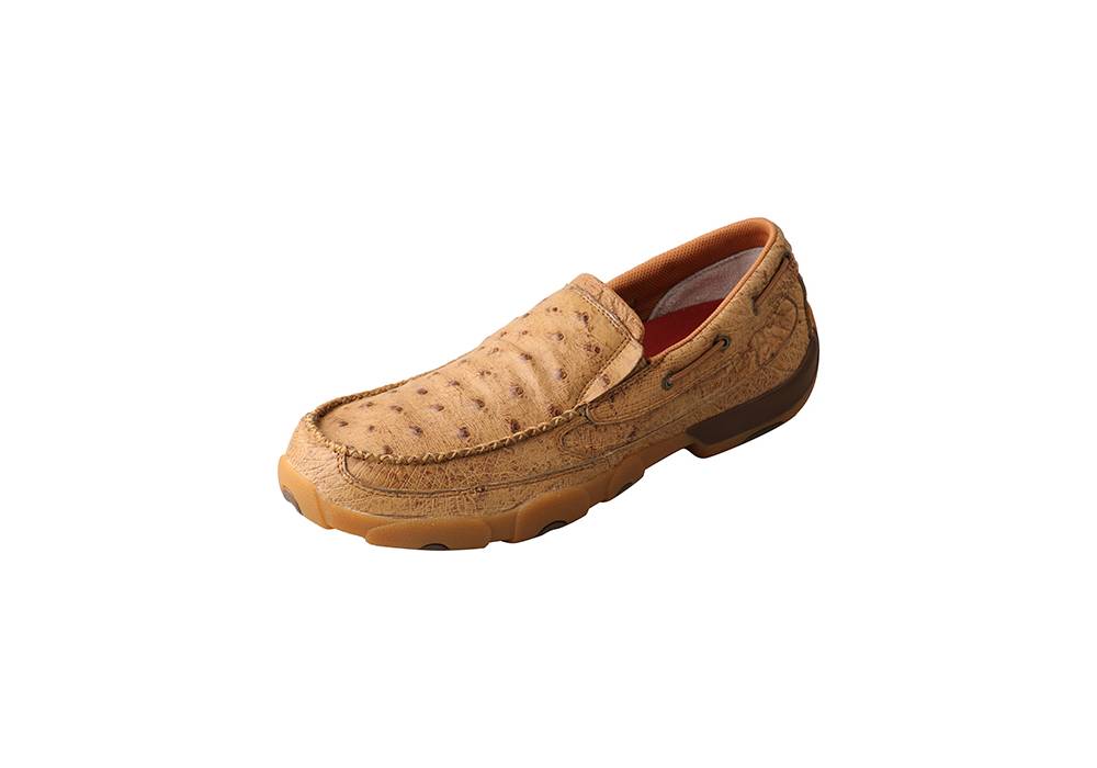 twisted x men's slip on driving moc