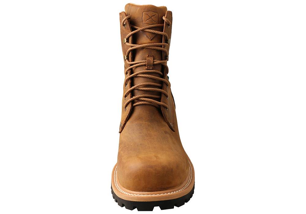 twisted x lace up boots
