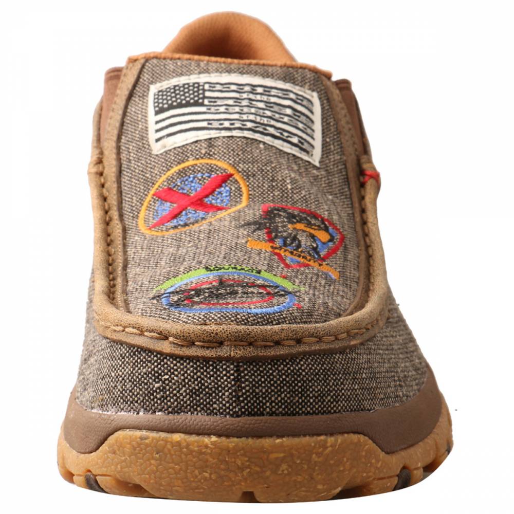 twisted x driving mocs with shorts