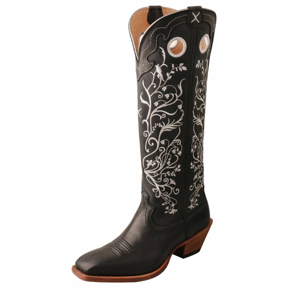 Twisted X Ladies 16" Wide Square Toe Buckaroo Boots
