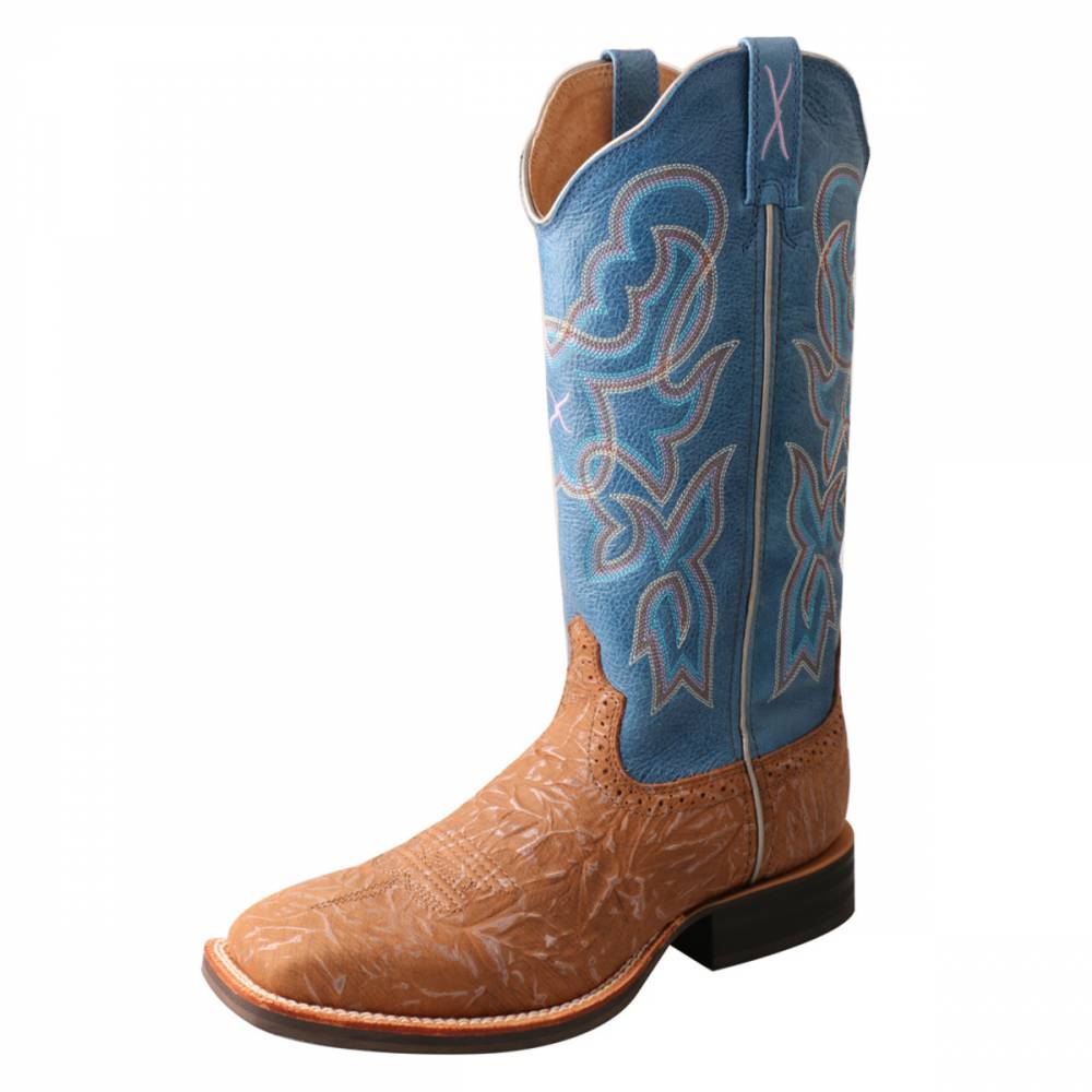 women's wide square toe boots