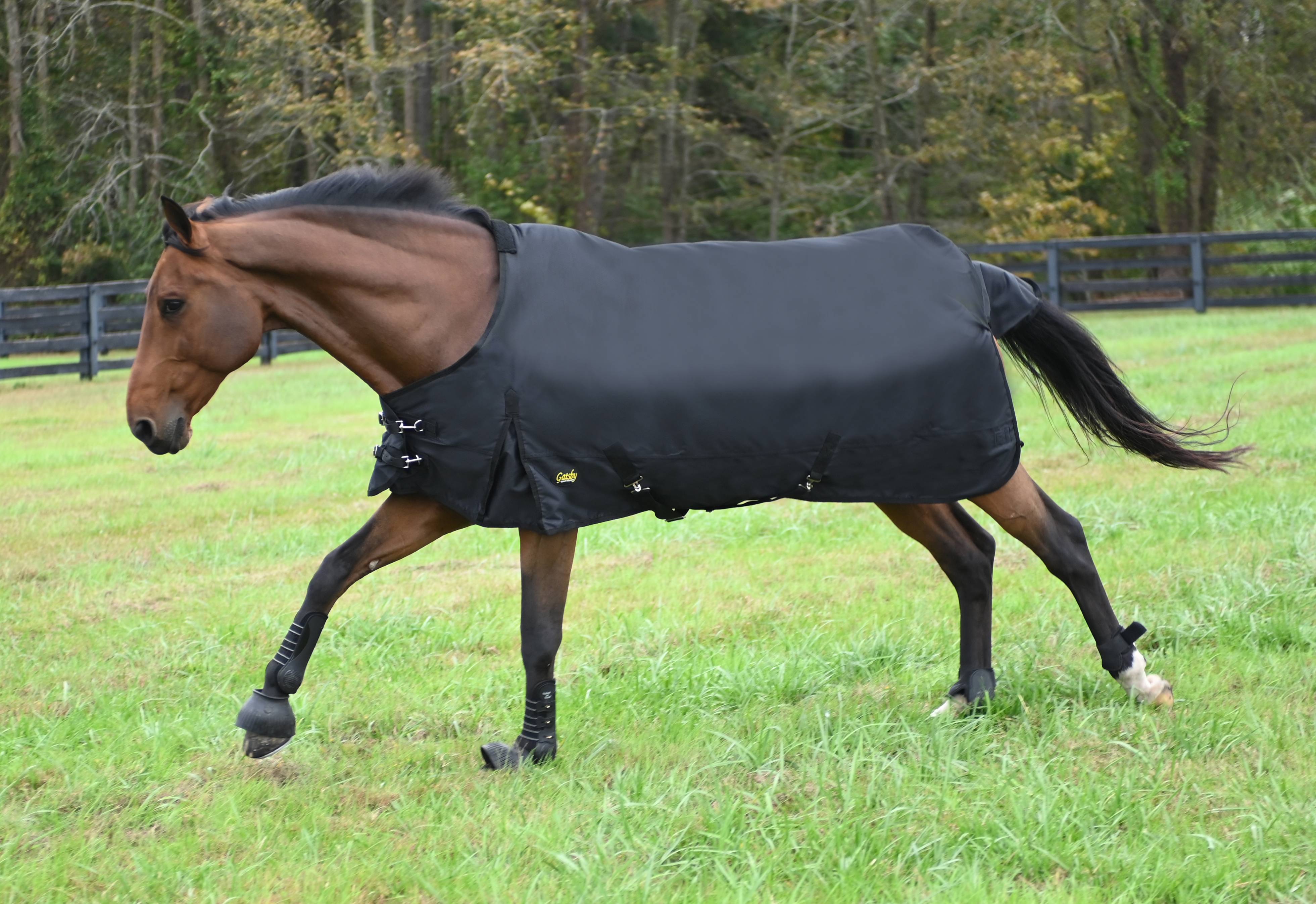 Size 69"-84" Full Neck-1200D-PURPLE Winter Horse Turnout Blanket 300 Grams 