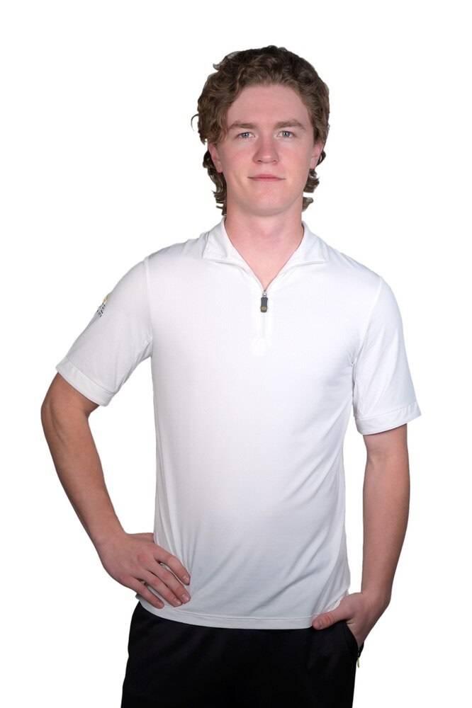 Kastel Denmark Mens Short Sleeve 1/4 Zip Shirt