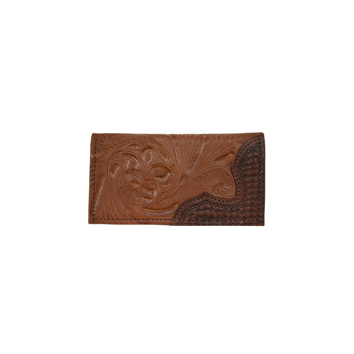 American West Mens Bi-Fold Rodeo Wallet