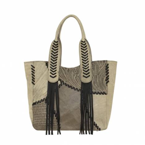 American West Gypsy Patch Large Zip-Top Tote