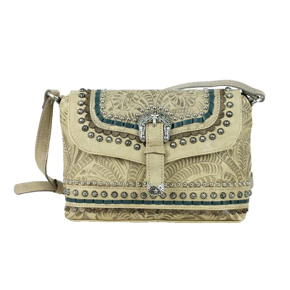 American West Blue Ridge Flap Crossbody Bag