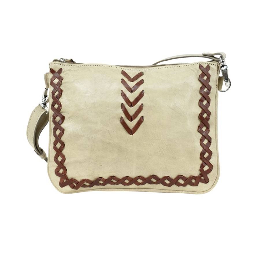 American West Wood River Multi-Compartment Crossbody Bag