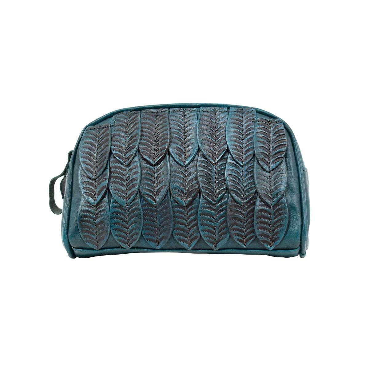 American West Freedom Feather Cosmetic Case