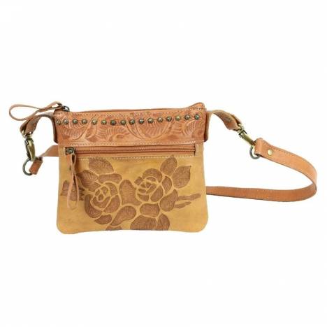 American West Texas Rose Trail Rider Crossbody/Hip Bag