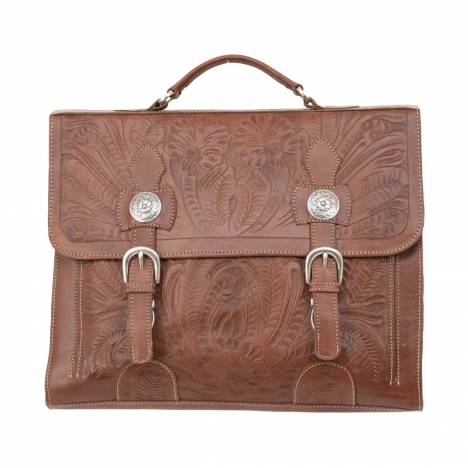 American West Stagecoach Multi-Compartment Laptop Briefcase