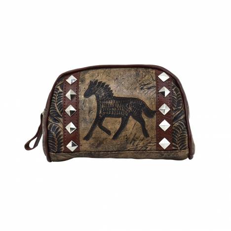 American West Hitchin Post Cosmetic Case