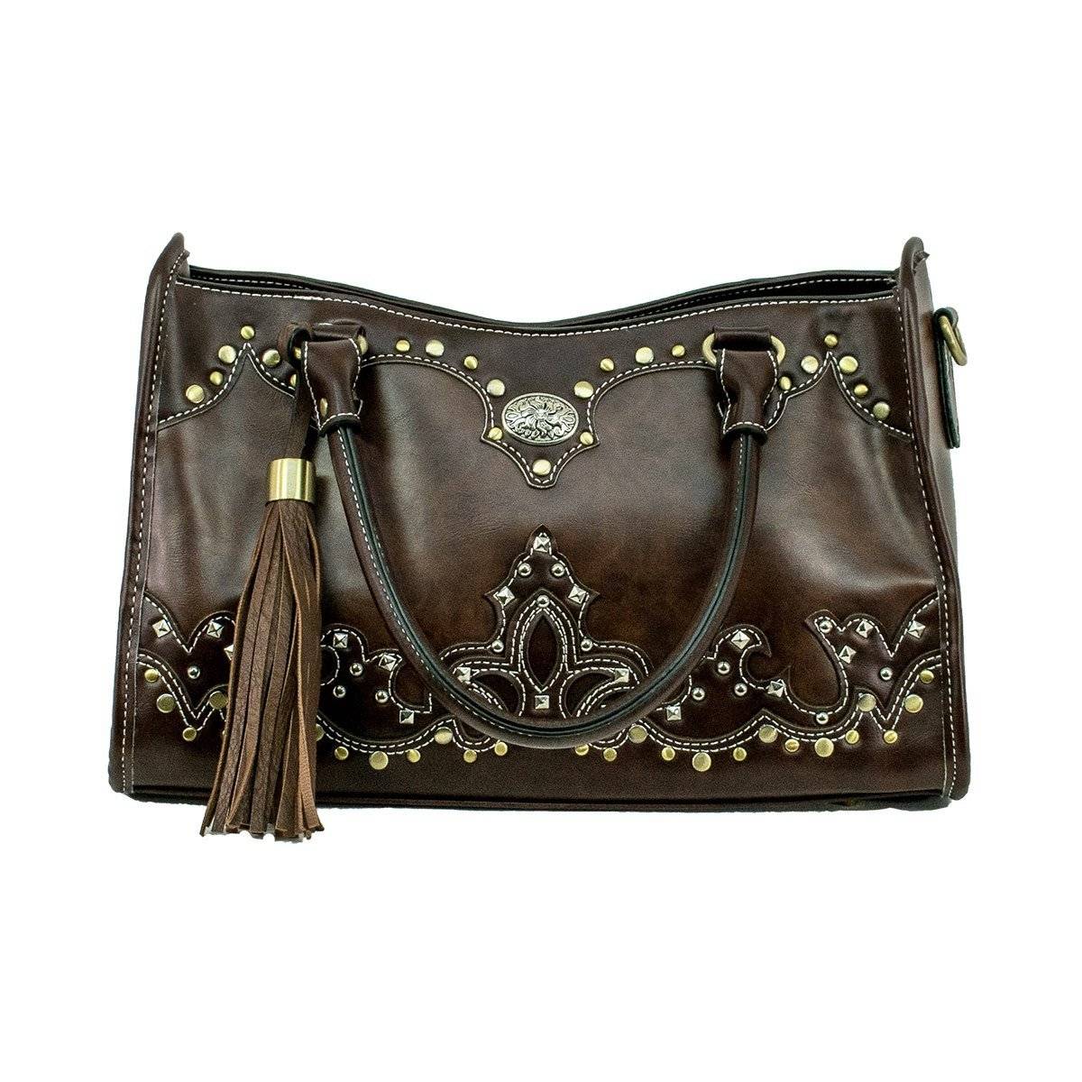 4-207124 Bandana Handbag with Concho sku 4-207124