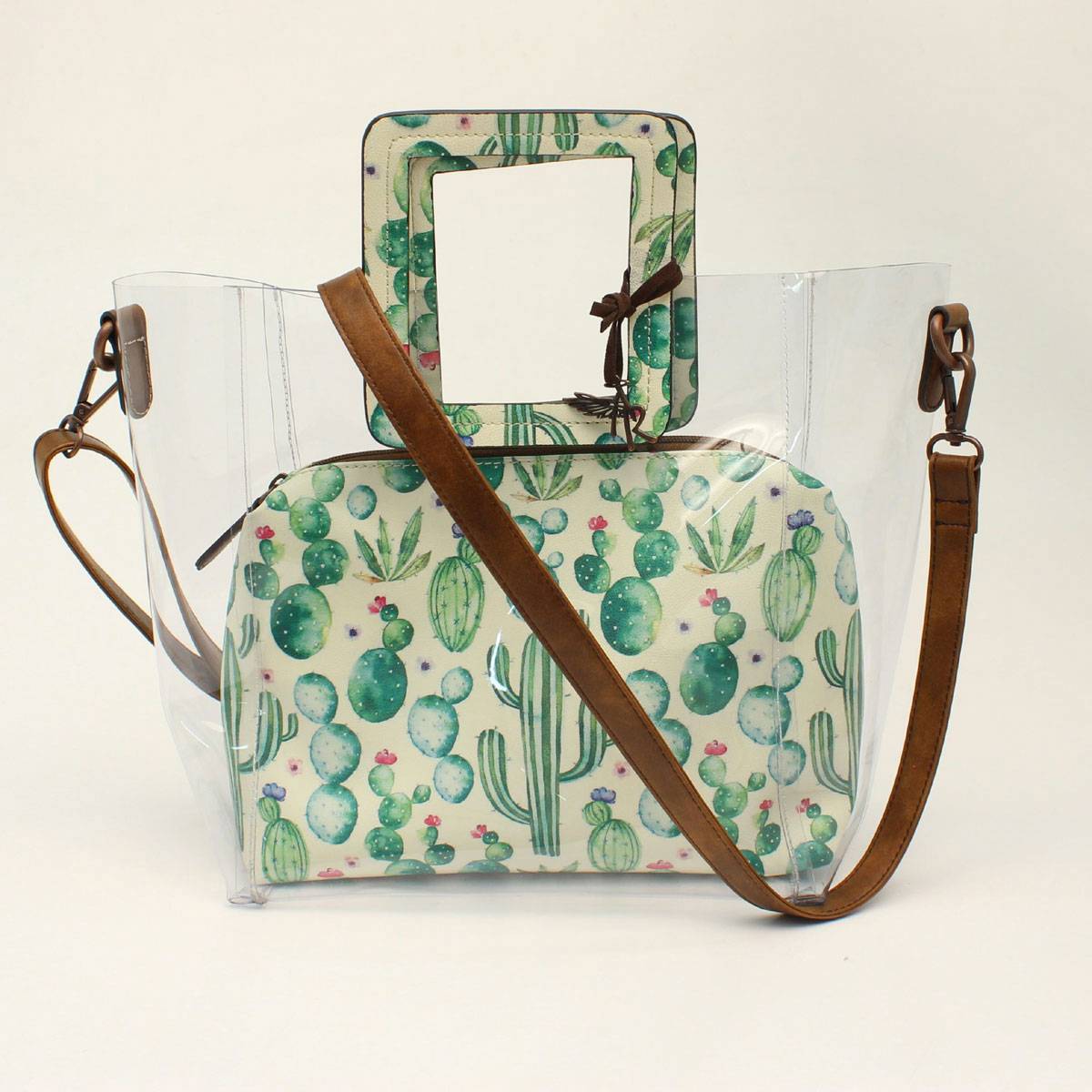 4-196349 Angel Ranch Large Cross Body Cactus Purse sku 4-196349