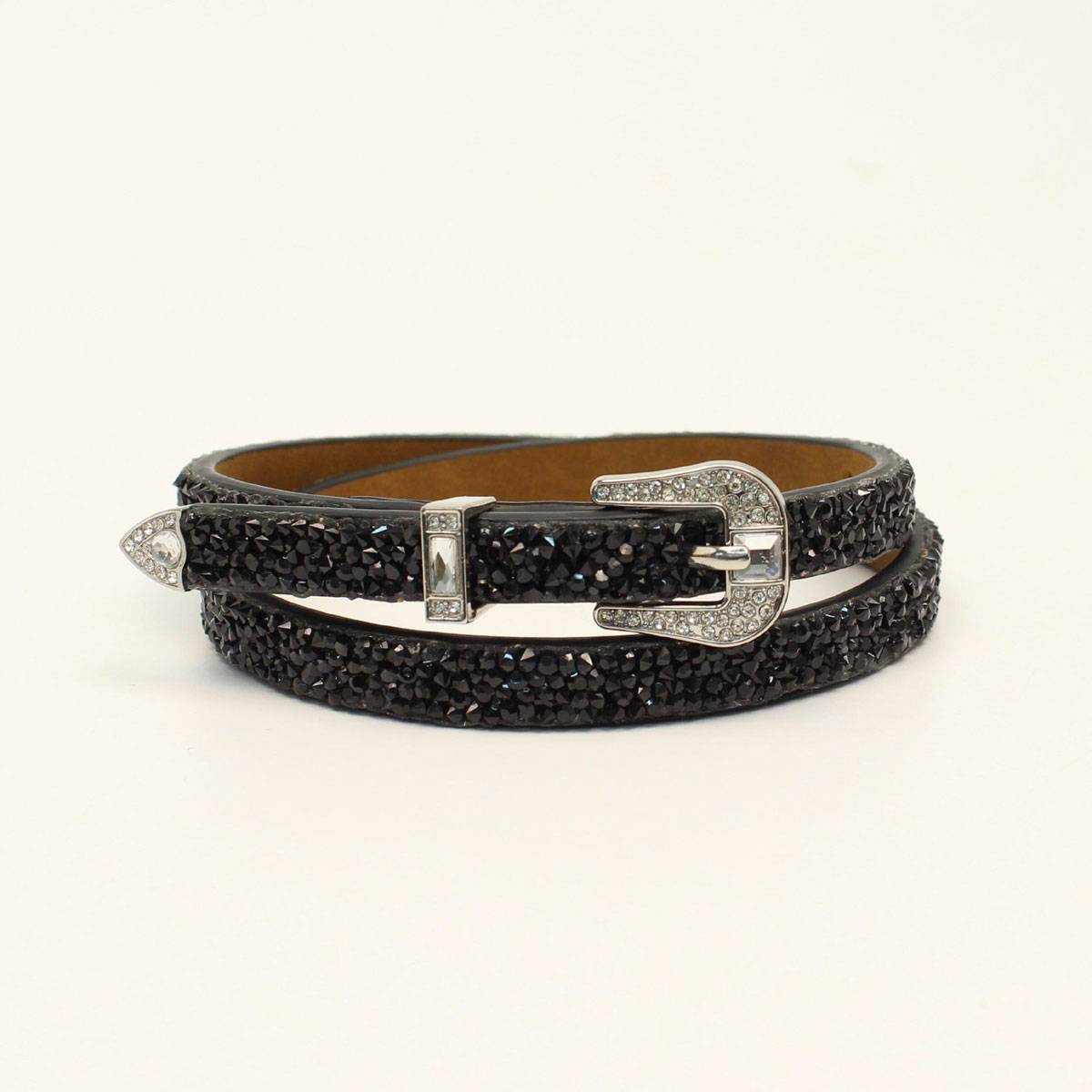 4-196455 M&F Ladies Western Hatband 3D Stone Belt sku 4-196455