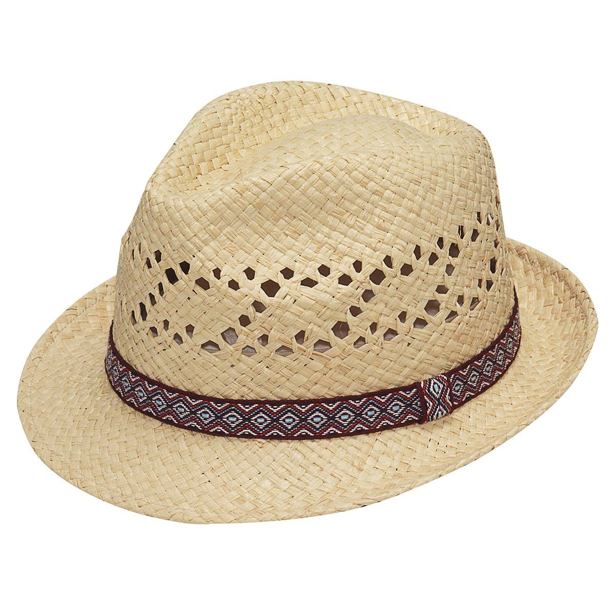 4-192374 Ariat Twister Raffia Ribbbon Vented Hat sku 4-192374