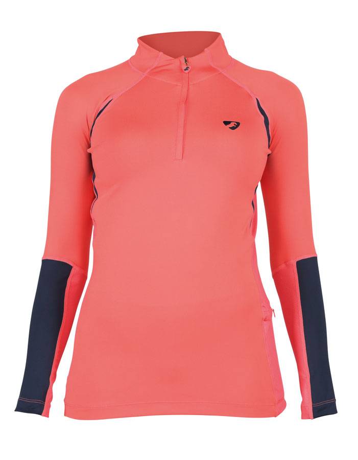 Shires Aubrion Ladies Newbury Long Sleeve Baselayer Shirt