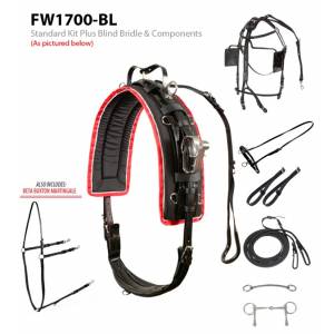Feather-Weight LITE-N-TUFF All Weather Coated Nylon Race Harness
