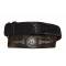 Jack Daniel's Brown Hair-On Leather Belt with Western Tips