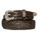 Jack Daniel's Alligator Print Ranger Belt with Buckle Set