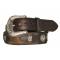 Jack Daniel's Leather Western Belt with Conchos