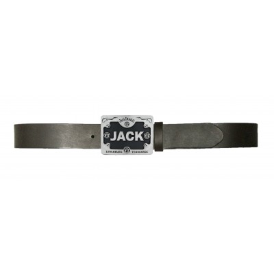 Jack Daniel's Made in USA License Plate Belt Buckle