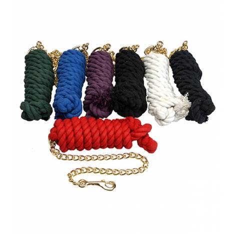 Jacks Cotton Lead Rope with Brass Plated Snap