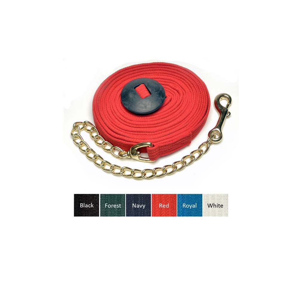 Jacks Cotton Webbing Lunge Line