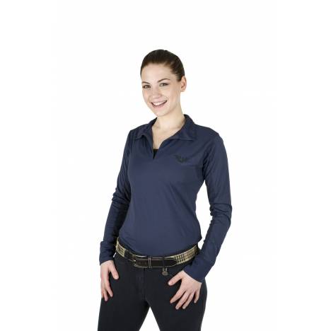 TuffRider Ladies Taylor Long Sleeve Polo Shirt