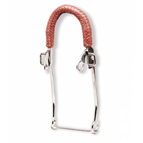 Jacks Braided Leather Hackamore Bit