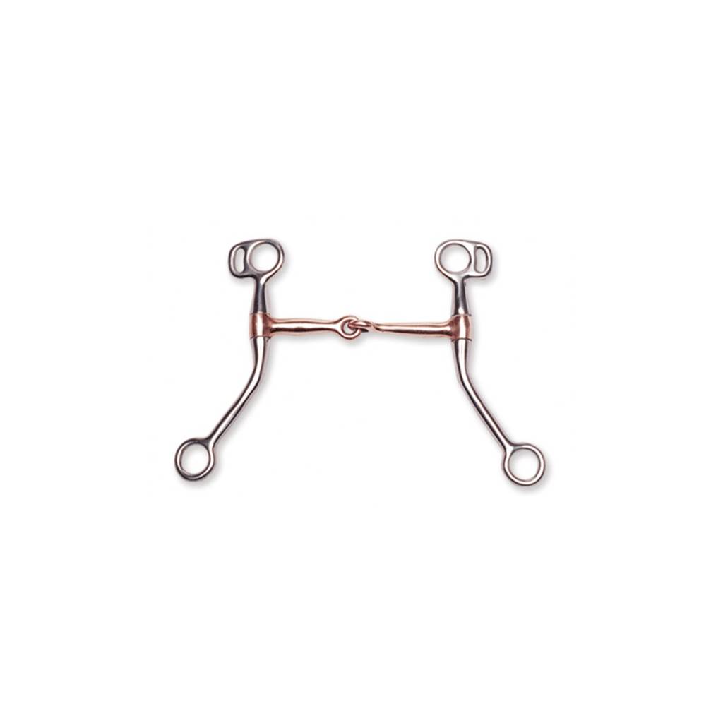 Jacks Copper Mouth Training Snaffle Bit